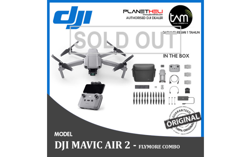 DJI Mavic Air 2 Fly More Combo - Garansi Resmi TAM